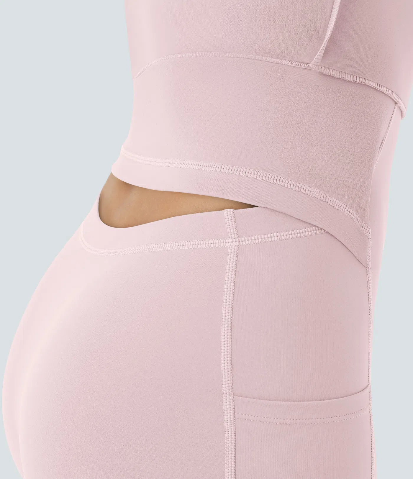 CurveLift™ Airy Backless Twisted Flare Low Support Dance Active Dress-Longer Length-Easy Peezy Edition A-C Cups