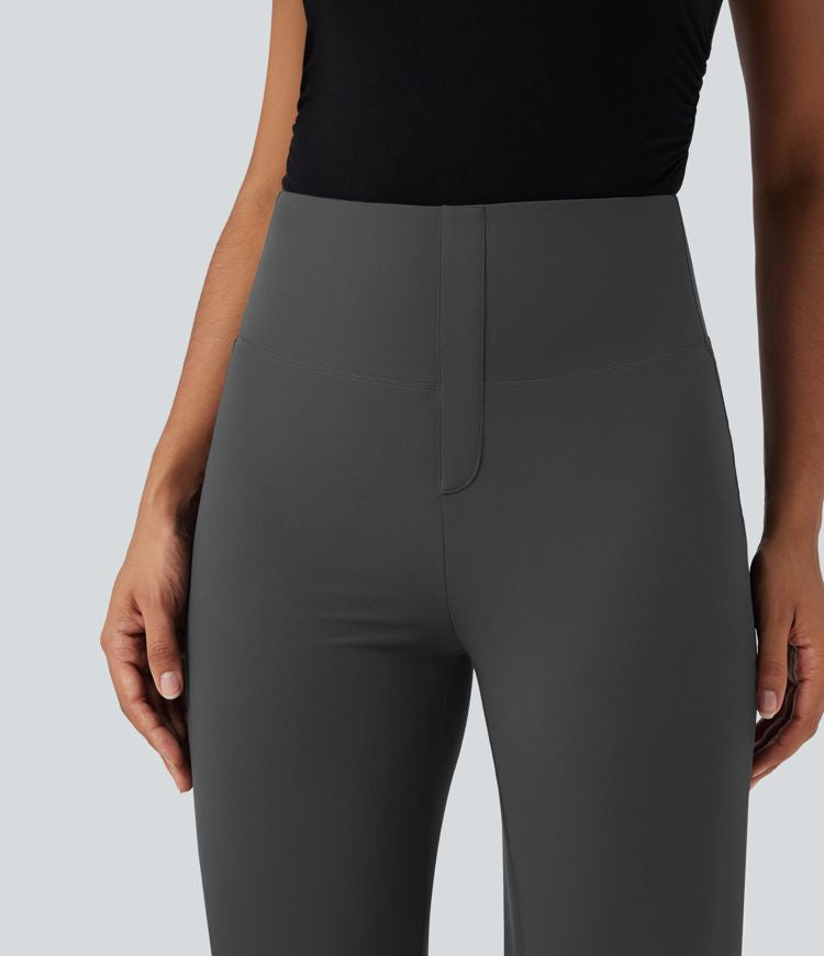 CurveLift™ High Waisted Tummy Control Straight Leg Work Pants