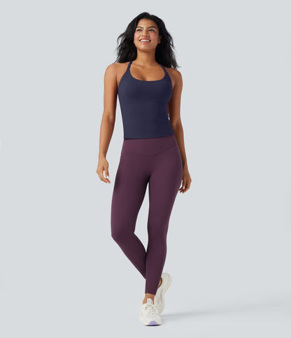 CurveLift™ Back Crossover Hem Yoga Cami Top