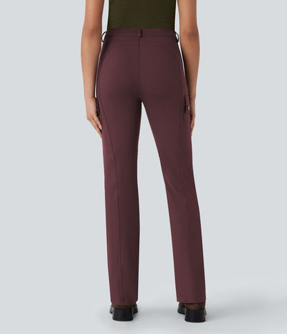 CurveLift™ Mid Rise Pockets Hiking Cargo Bootcut Pants