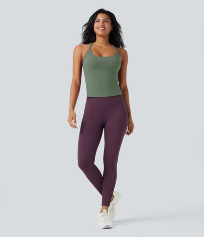 CurveLift™ Back Crossover Hem Yoga Cami Top