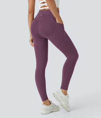 Wine Red CurveLift shapewear tights tummy control butt lifting