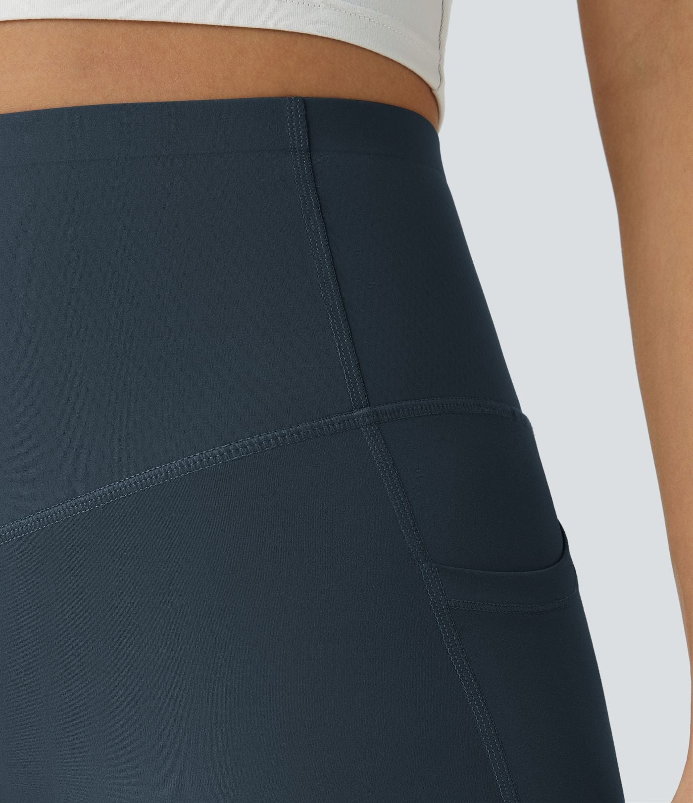 Navy CurveLift shapewear tights tummy control butt lifting