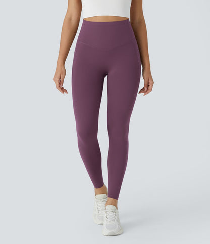 Wine Red CurveLift shapewear tights tummy control butt lifting