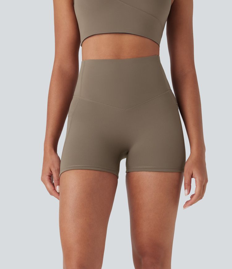 CurveLift™ High Waisted Butt Lifting Tummy Control Pocket Shorts
