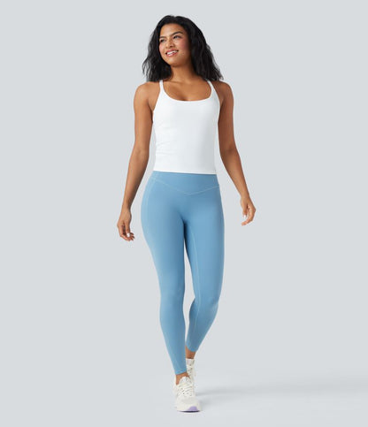 CurveLift™ Back Crossover Hem Yoga Cami Top