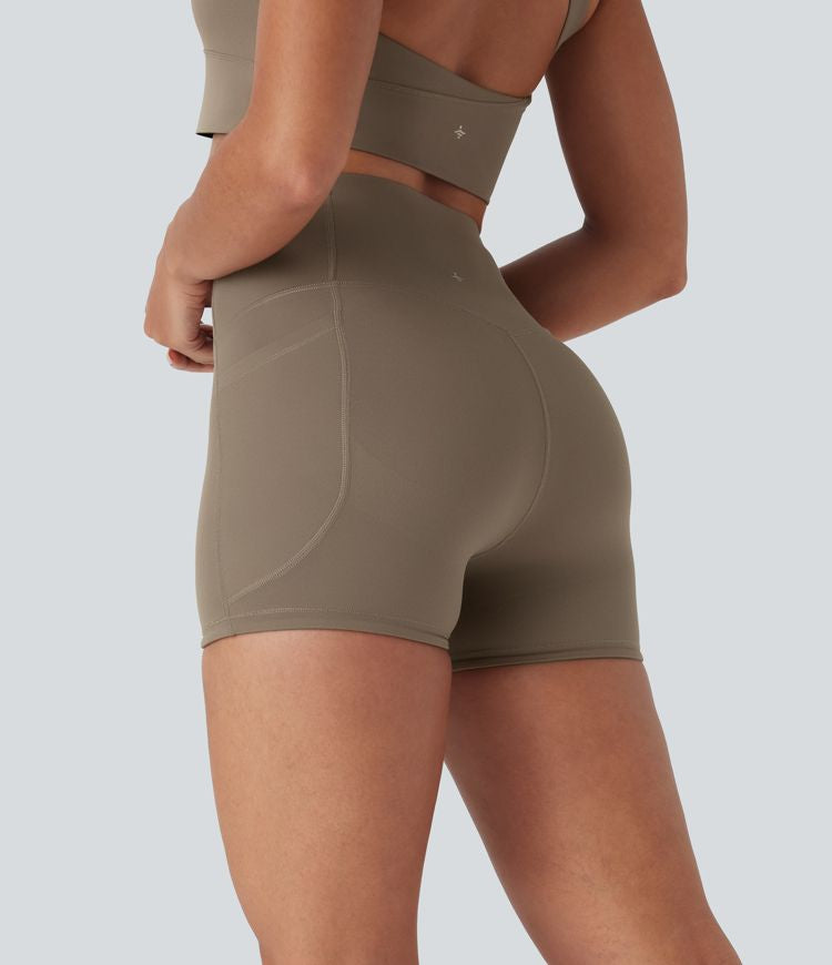 CurveLift™ High Waisted Butt Lifting Tummy Control Pocket Shorts
