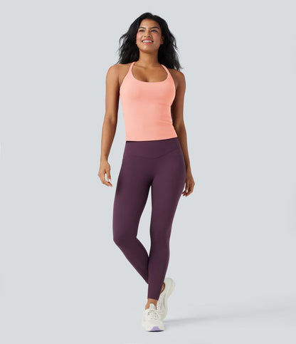CurveLift™ Back Crossover Hem Yoga Cami Top