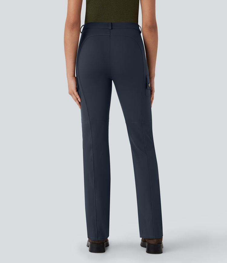 CurveLift™ Mid Rise Pockets Hiking Cargo Bootcut Pants