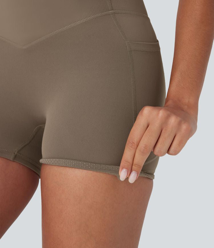 CurveLift™ High Waisted Butt Lifting Tummy Control Pocket Shorts