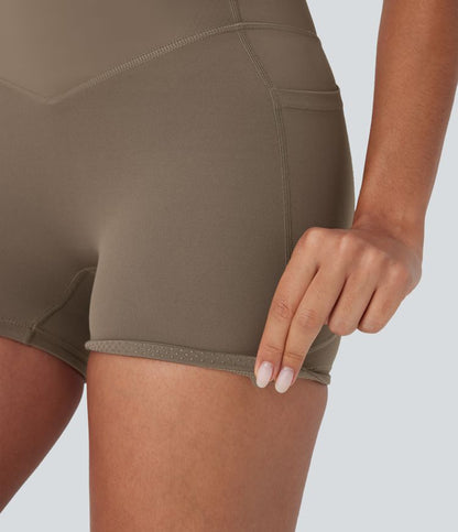 CurveLift™ High Waisted Butt Lifting Tummy Control Pocket Shorts