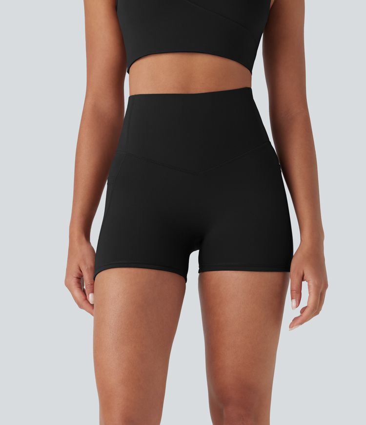 CurveLift™ High Waisted Butt Lifting Tummy Control Pocket Shorts