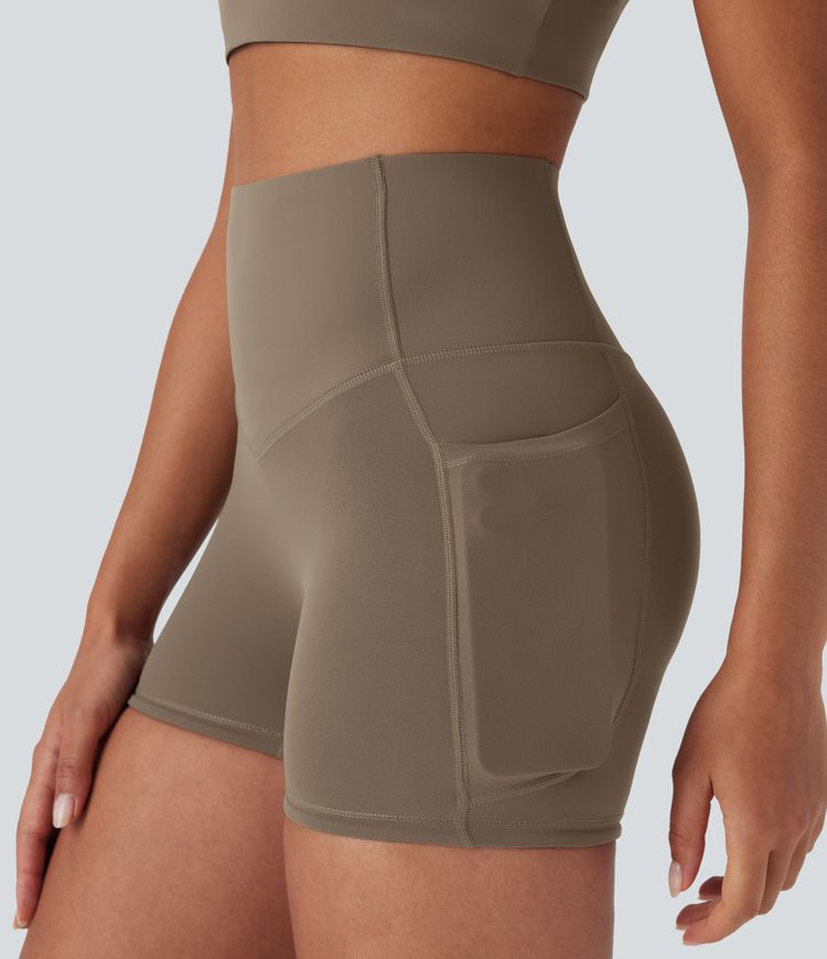 CurveLift™ High Waisted Butt Lifting Tummy Control Pocket Shorts