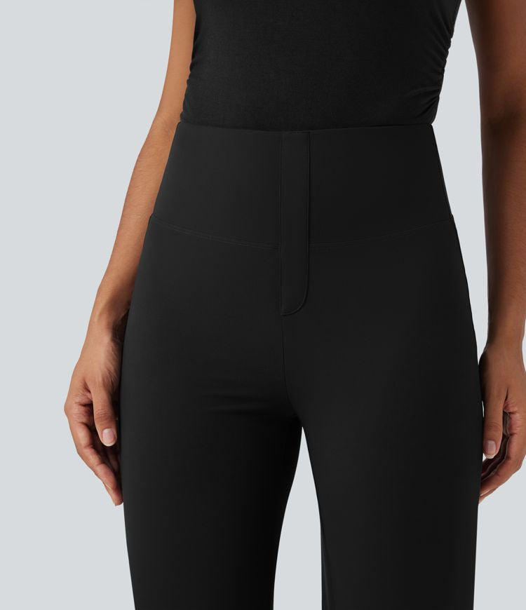 CurveLift™ High Waisted Tummy Control Straight Leg Work Pants