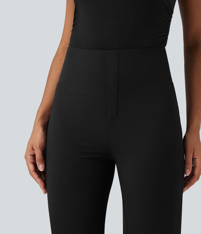 CurveLift™ High Waisted Tummy Control Straight Leg Work Pants