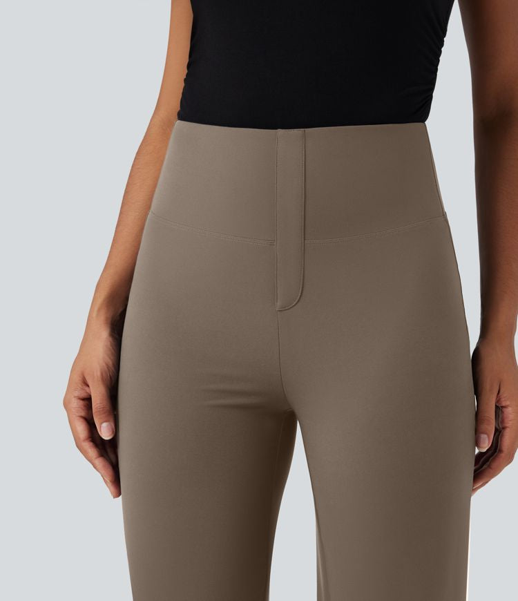 CurveLift™ High Waisted Tummy Control Straight Leg Work Pants
