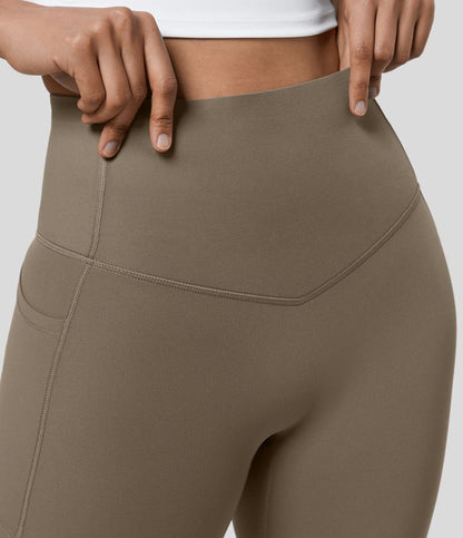 CurveLift™ High Waisted Tummy Control Pocket Shaping Training Biker Shorts 7''