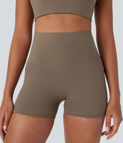 CurveLift™ High Waisted Butt Lifting Tummy Control Pocket Shorts