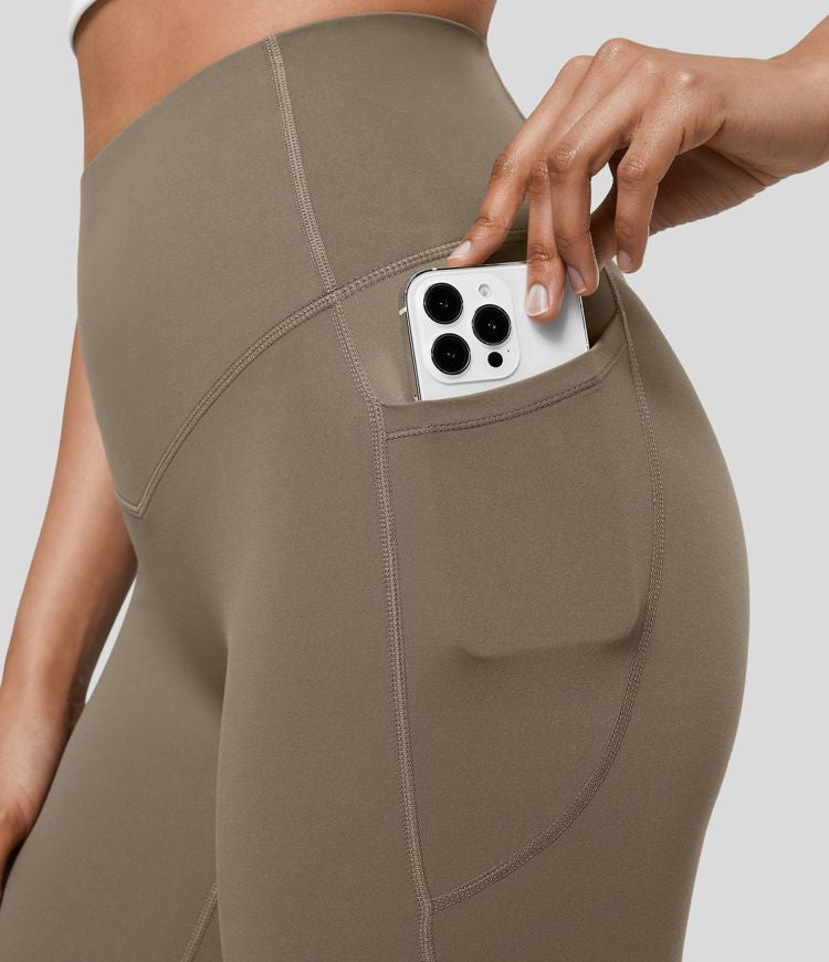 CurveLift™ High Waisted Tummy Control Pocket Shaping Training Biker Shorts 7''
