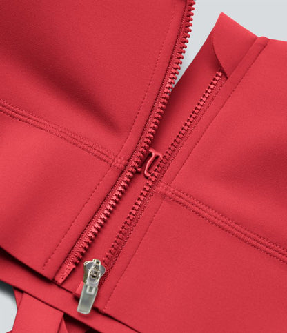 CurveLift™ Medium Support Push Up Zipper Adjustable Buckle Quick Dry Running
