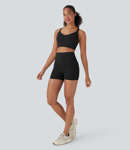 CurveLift™ High Waisted Butt Lifting Tummy Control Pocket Shorts