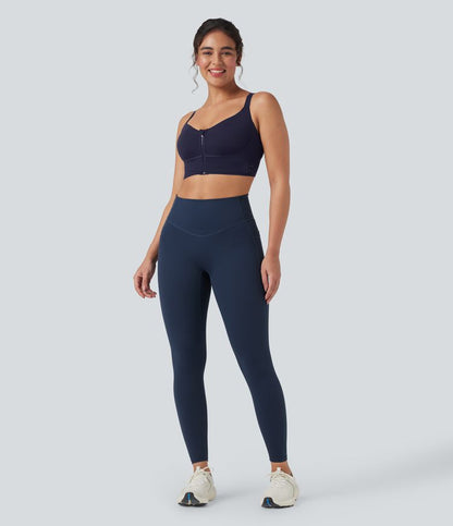CurveLift™ Medium Support Push Up Zipper Adjustable Buckle Quick Dry Running