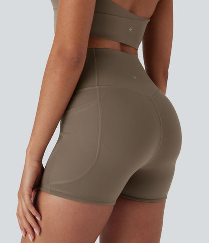 CurveLift™ High Waisted Butt Lifting Tummy Control Pocket Shorts