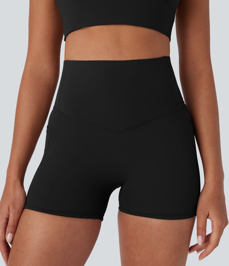 CurveLift™ High Waisted Butt Lifting Tummy Control Pocket Shorts